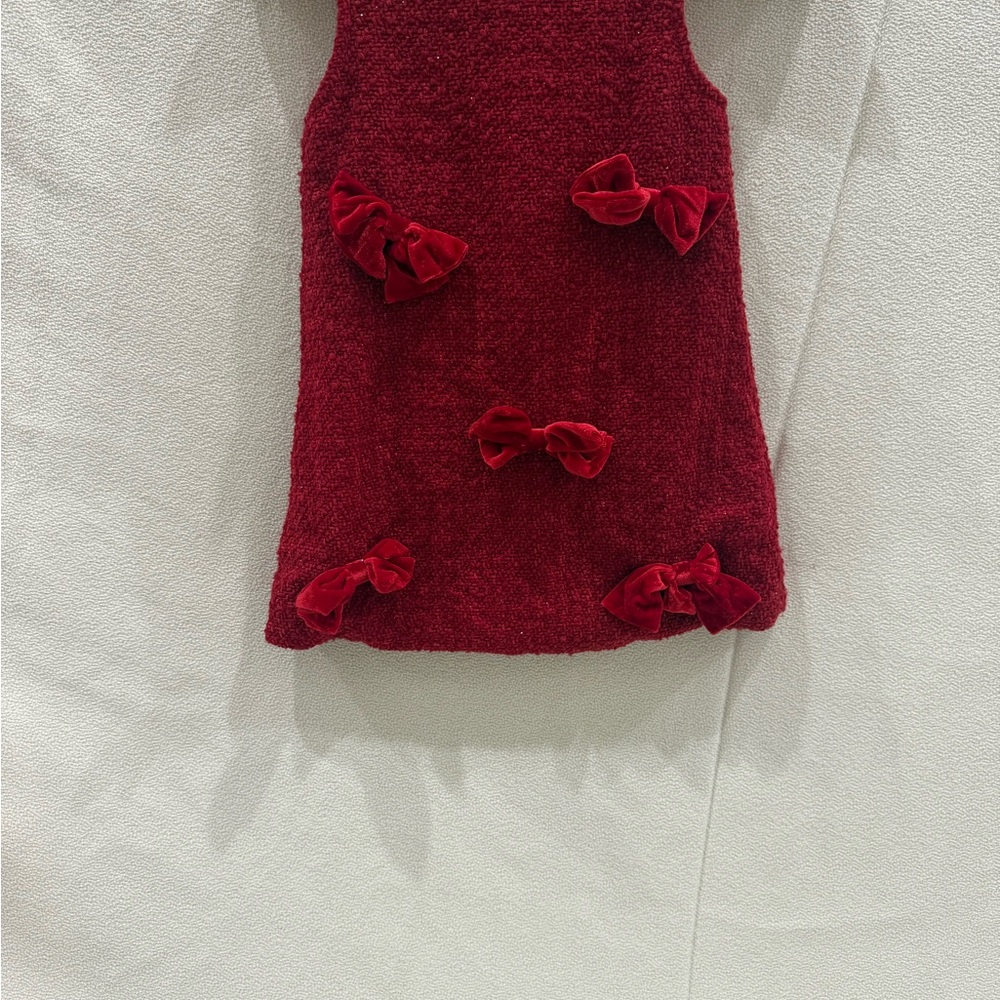 Lola Vibrant Red Ruffled Dress